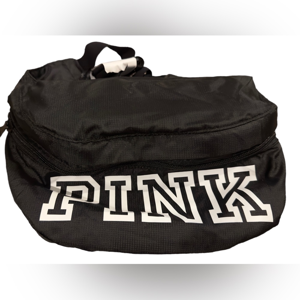 Black PINK Victorias Secret Convertible Backpack/Fanny pack - Picture 8 of 8